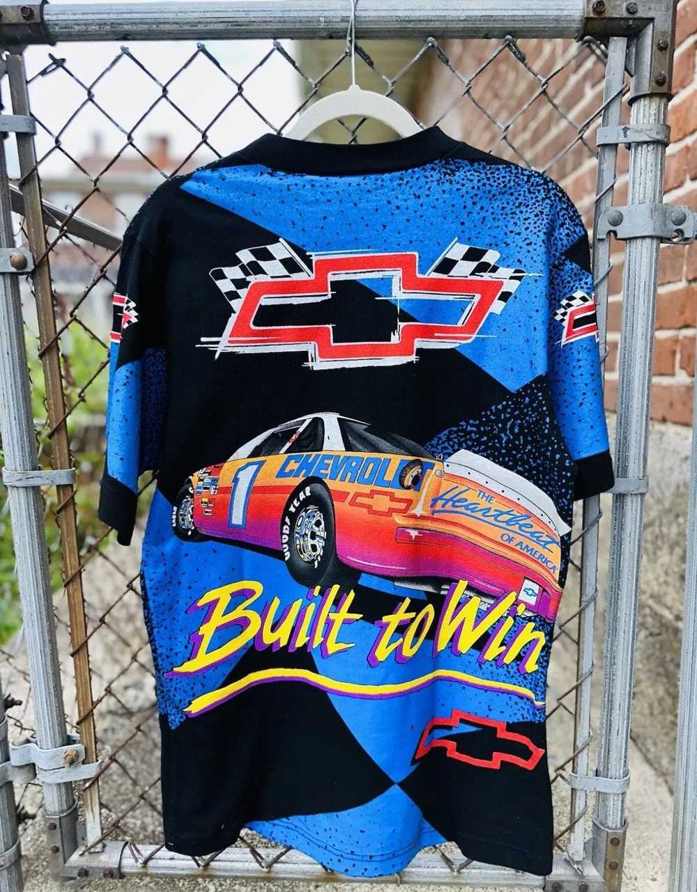 Vintage Vtg 90s Chevrolet racing NASCAR shirt - image 5