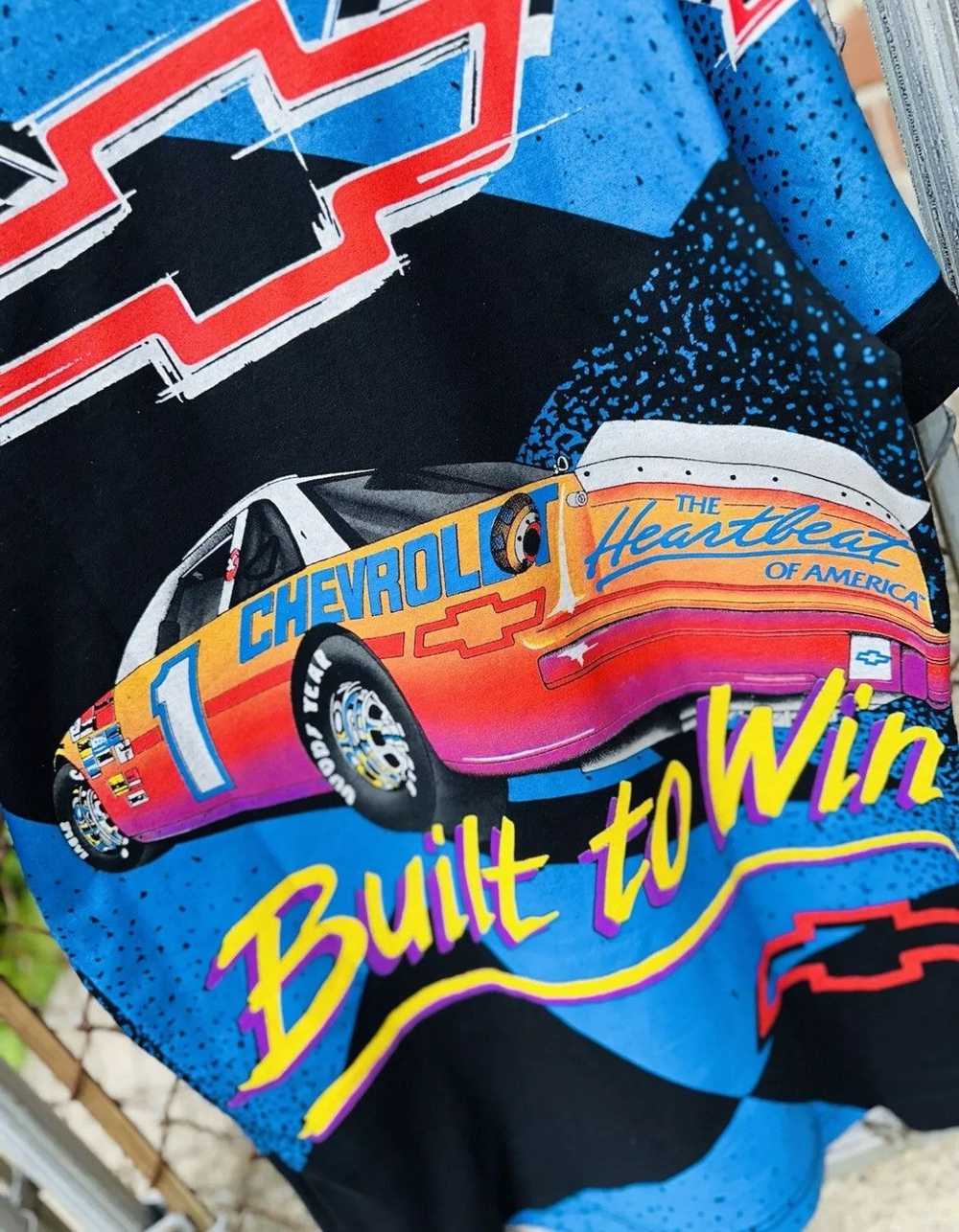 Vintage Vtg 90s Chevrolet racing NASCAR shirt - image 6