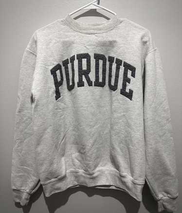 Champion Vtg Champion Purdue University Faded Spel