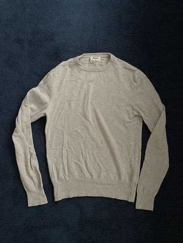 Acne Studio Grey Wool Sweater Gem