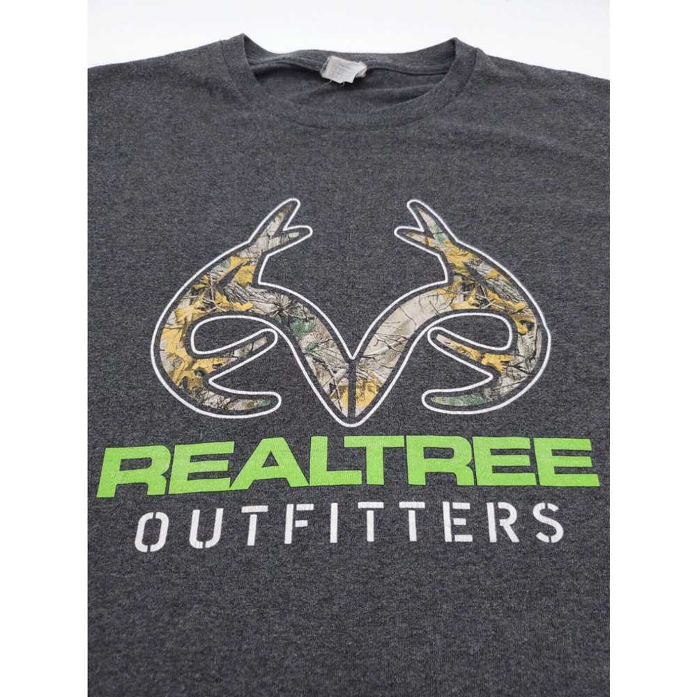 Delta Realtree Outfitters XL TG XG Gray Men Logo … - image 2