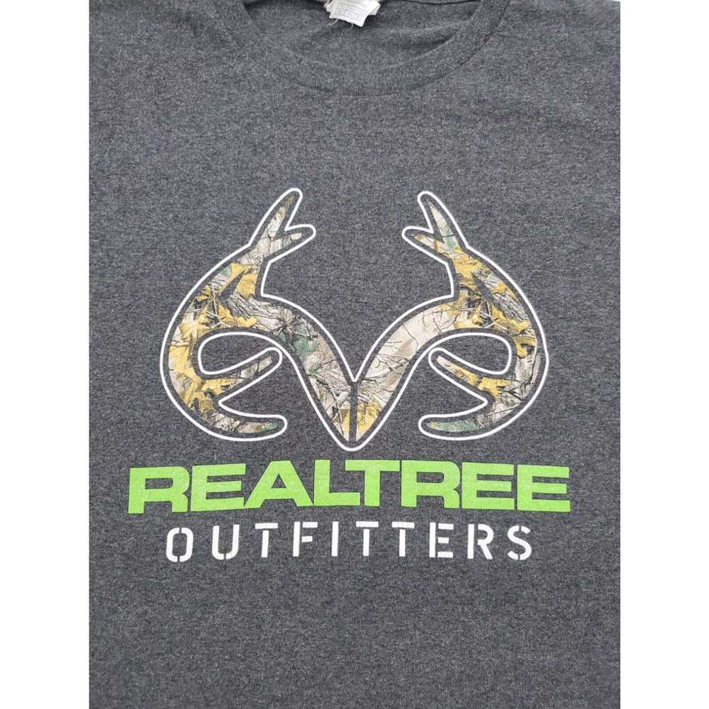 Delta Realtree Outfitters XL TG XG Gray Men Logo … - image 3