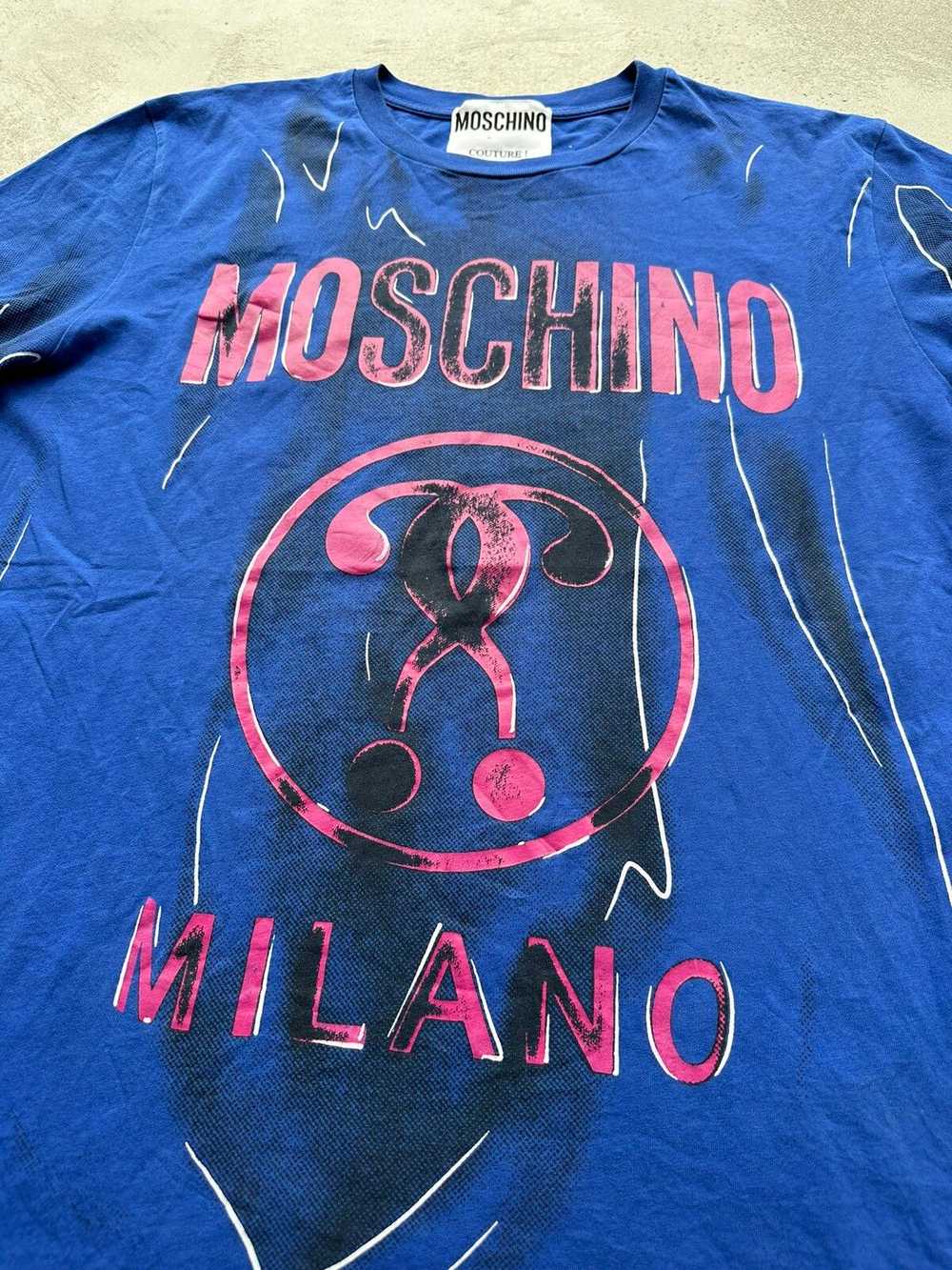 Jeremy Scott × Moschino Moschino Couture Tshirt - image 3