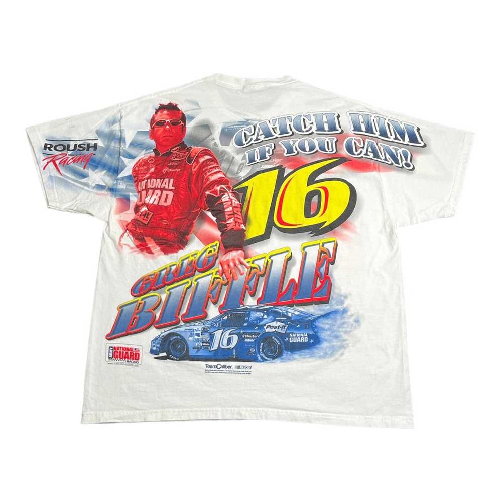 Hanes Vintage Greg Biffle Catch Him If You Can NA… - image 2