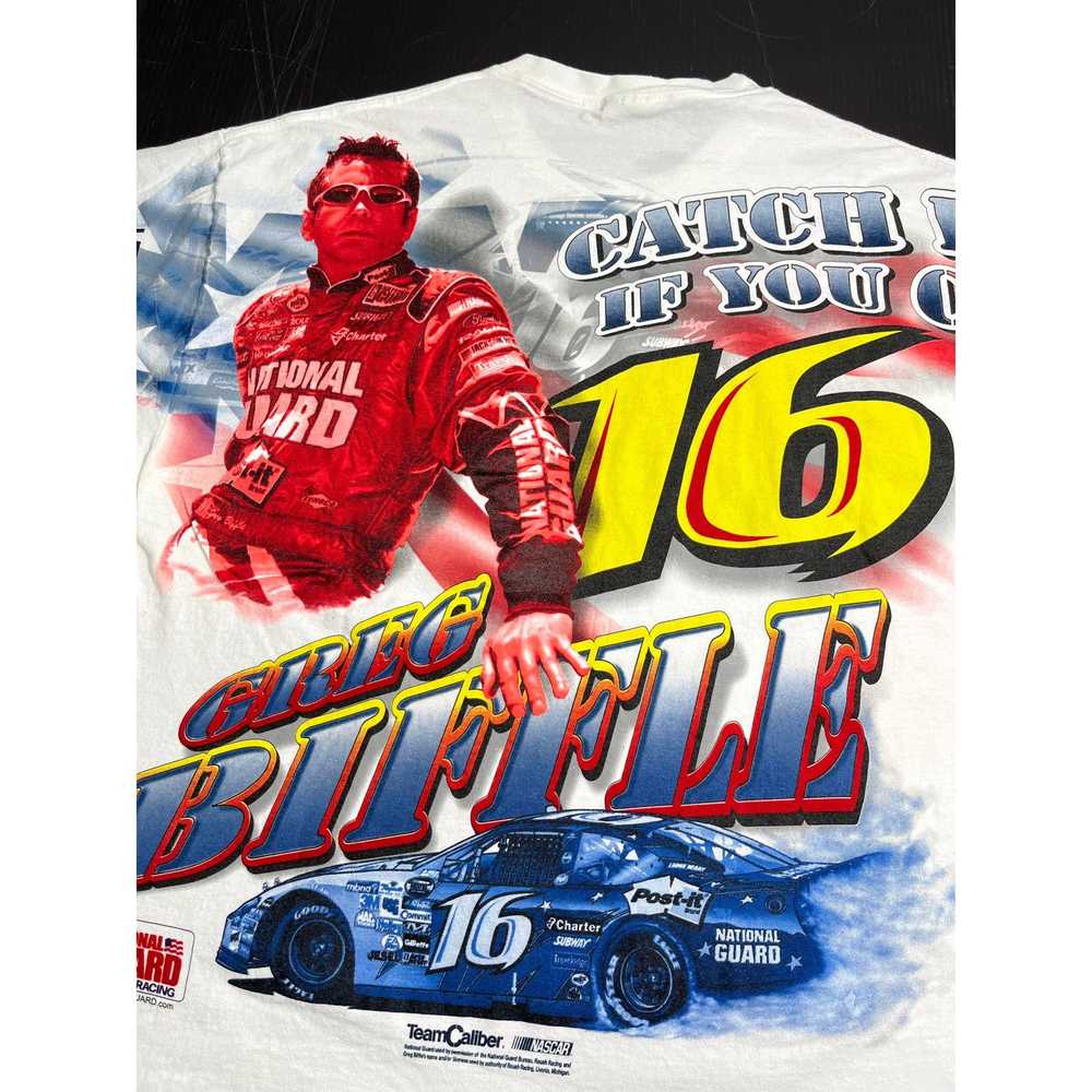 Hanes Vintage Greg Biffle Catch Him If You Can NA… - image 3