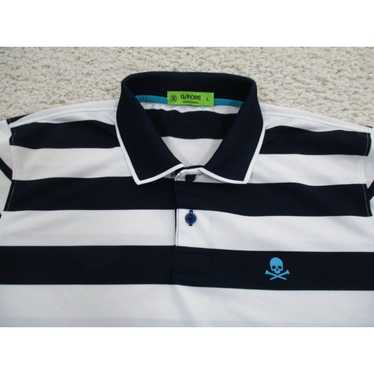 G/FORE G/FORE Shirt Mens Large White Polo Preppy P
