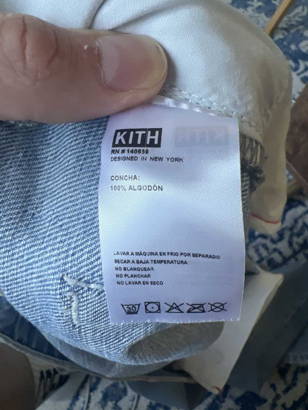 Kith Kith Denim Light Wash distressed size 33 - image 11