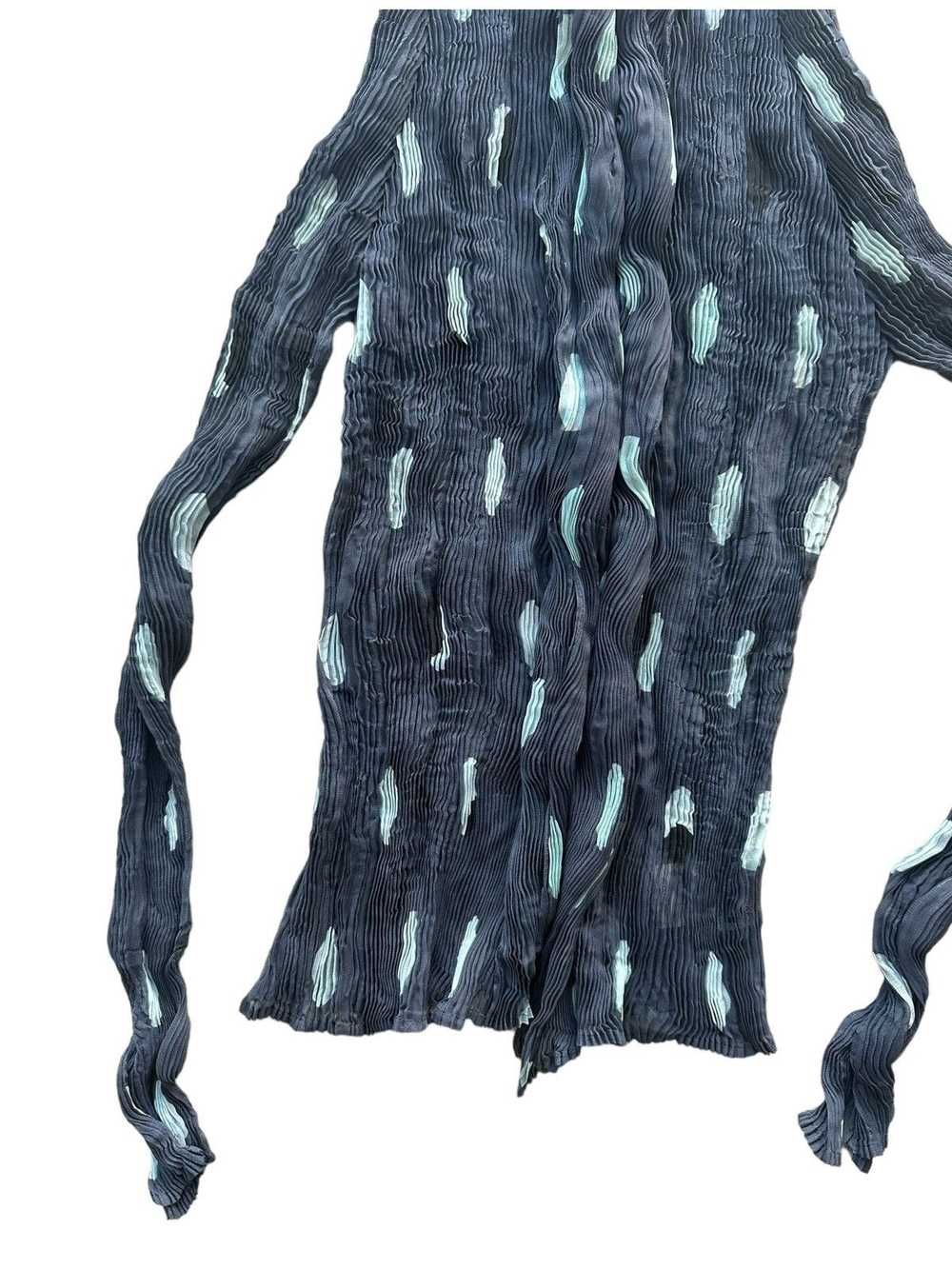 Issey Miyake RARE Issey Miyake fete dot print top - image 3