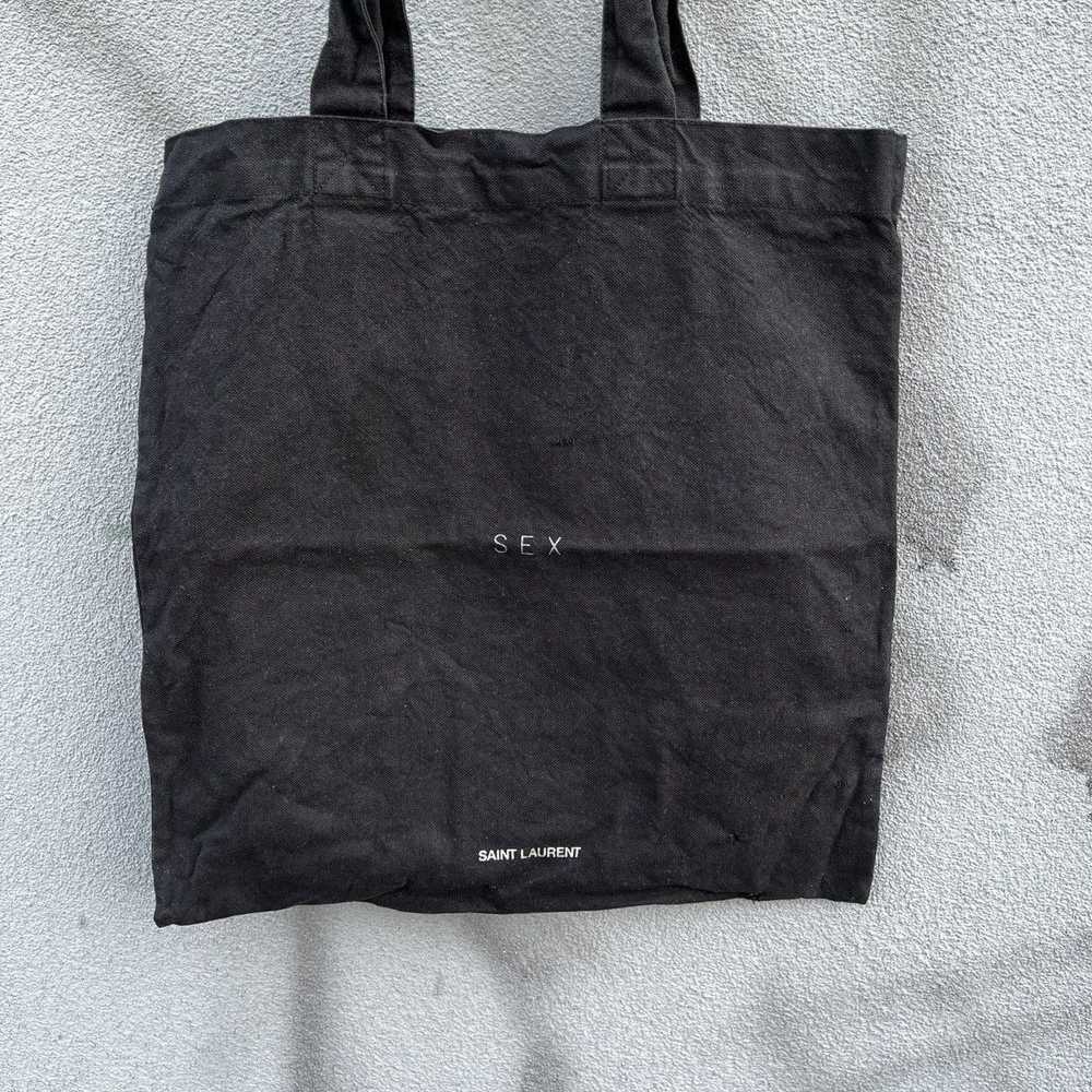 Saint Laurent Paris Saint Laurent Black Tote Bag … - image 10