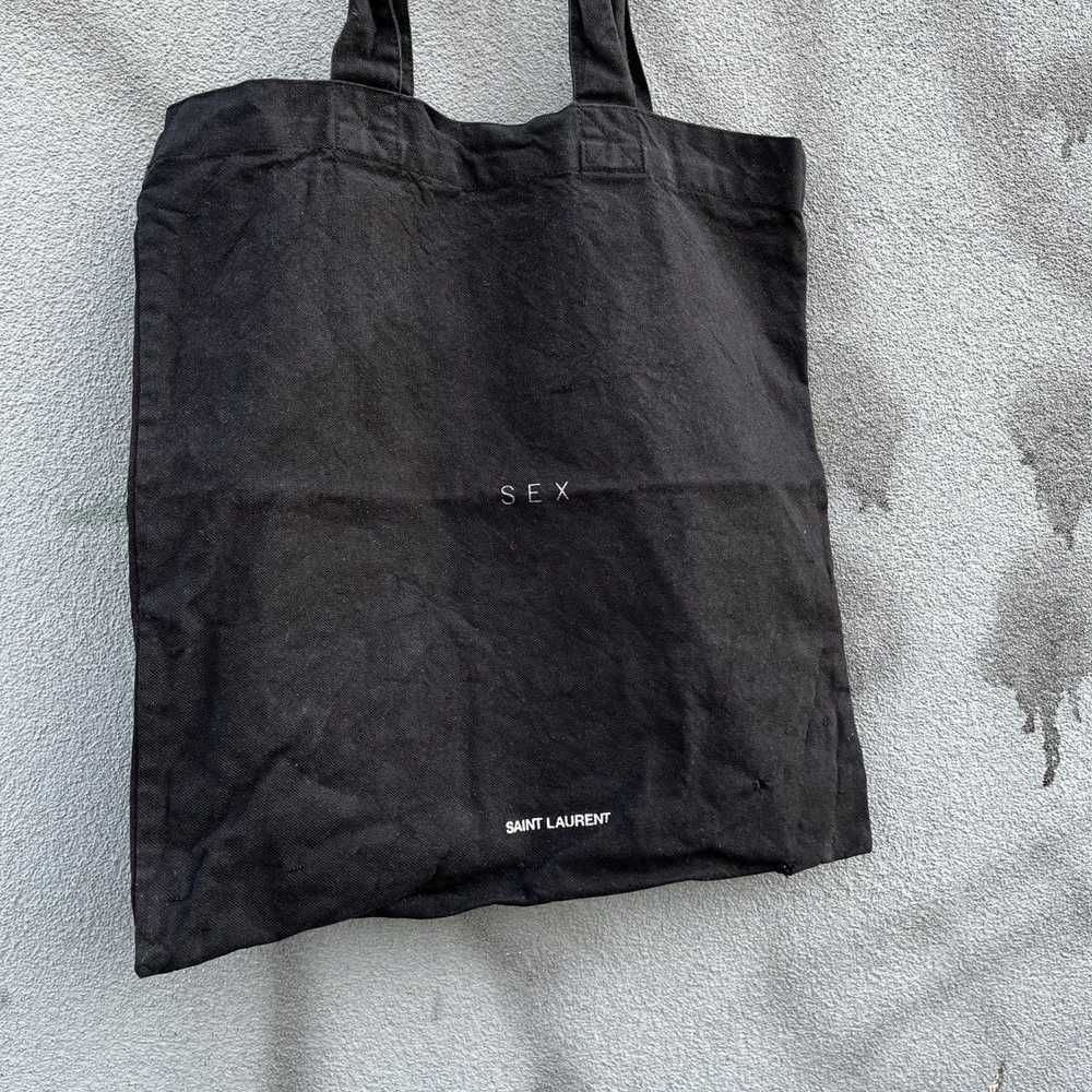 Saint Laurent Paris Saint Laurent Black Tote Bag … - image 2