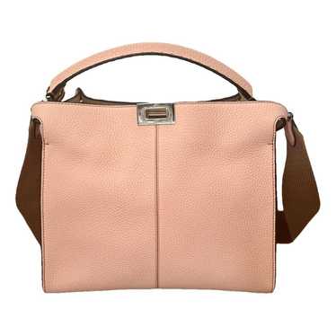 Fendi Peekaboo X-Lite leather handbag - image 1