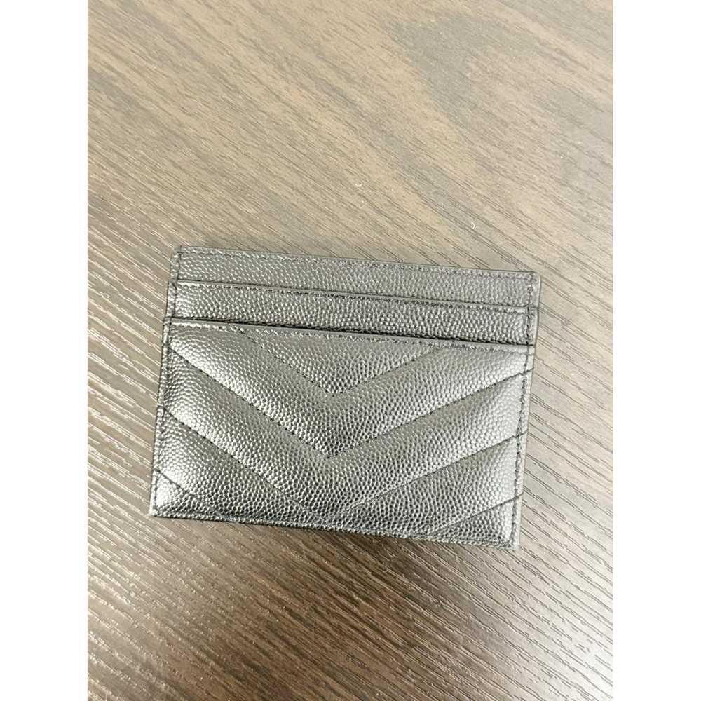 Saint Laurent Leather card wallet - image 5