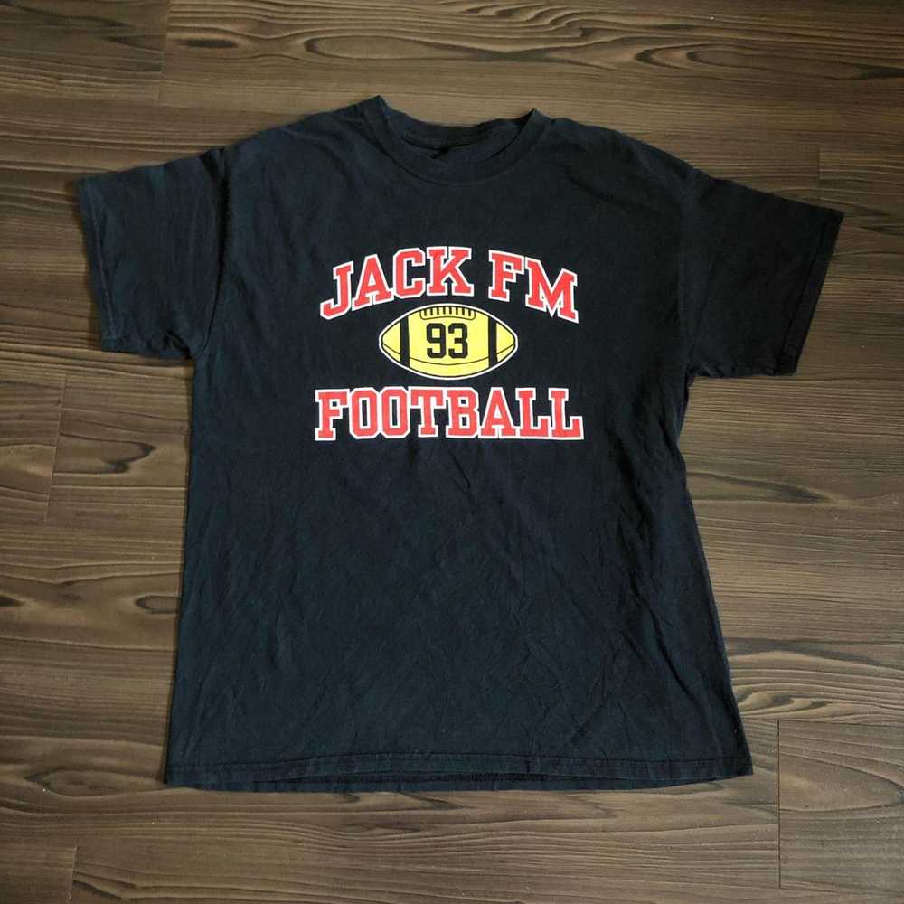 Other Men’s Black ‘Jack FM Football’ Graphic Tee - image 1