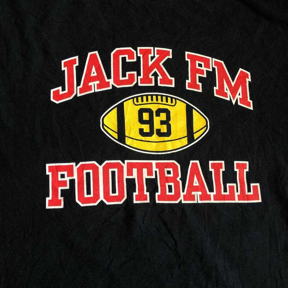 Other Men’s Black ‘Jack FM Football’ Graphic Tee - image 3