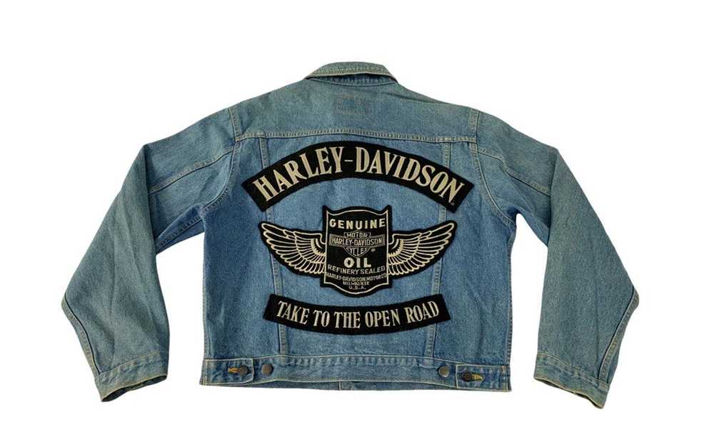 Harley Davidson × Racing × Vintage 90s Harley Dav… - image 1