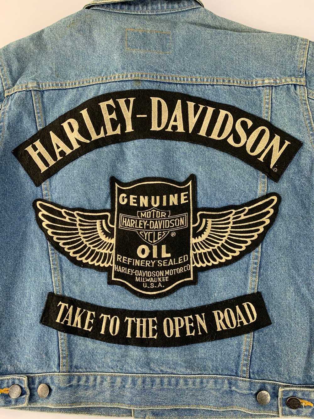 Harley Davidson × Racing × Vintage 90s Harley Dav… - image 7