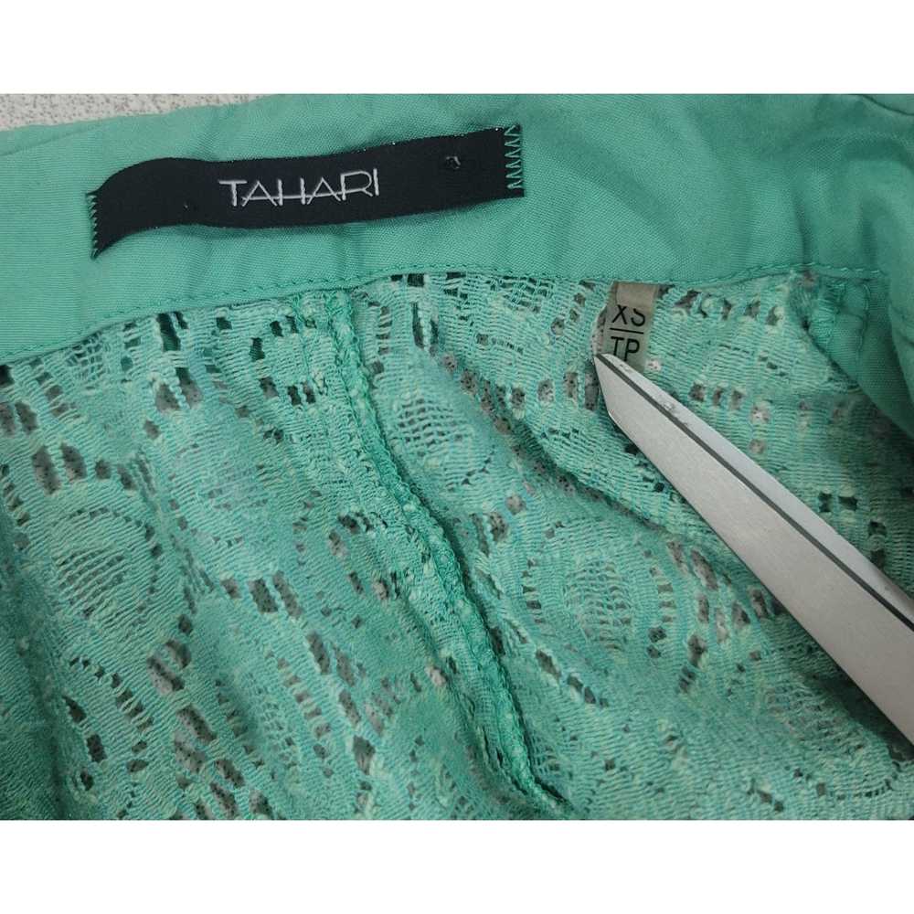 Other Tahari Seagreen Dolia Sleeveless Shirt XS L… - image 5