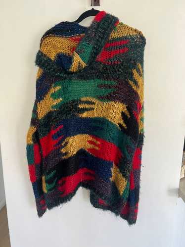 Saint Laurent Paris Multicolor Baja knit cardigan