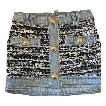 Balmain Tweed mini skirt
