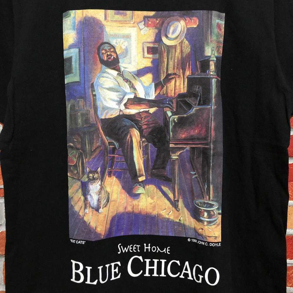 Art × Other John C Doyle Blue Chicago Fat Cats T-… - image 2