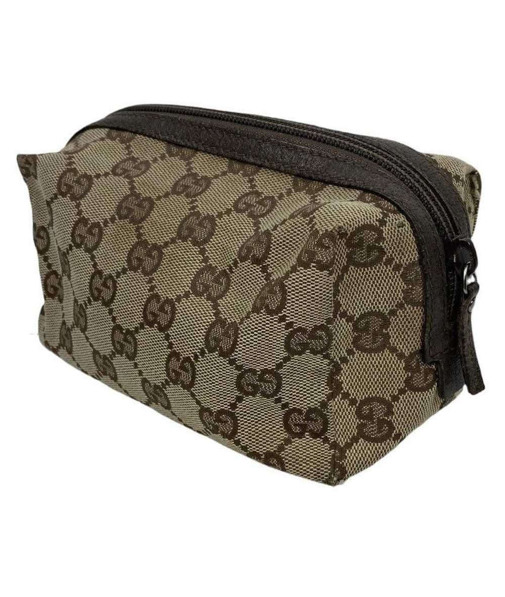 Gucci Gucci GG Canvas Monogram Cosmetic Bag - image 2