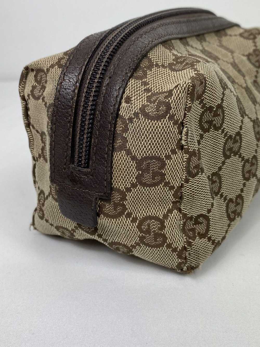 Gucci Gucci GG Canvas Monogram Cosmetic Bag - image 3