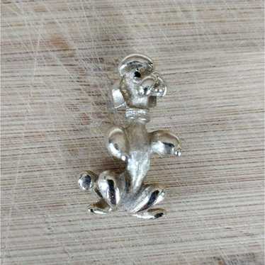 Vintage Sarah Coventry Signed Dog Brooch, Pretty … - image 1