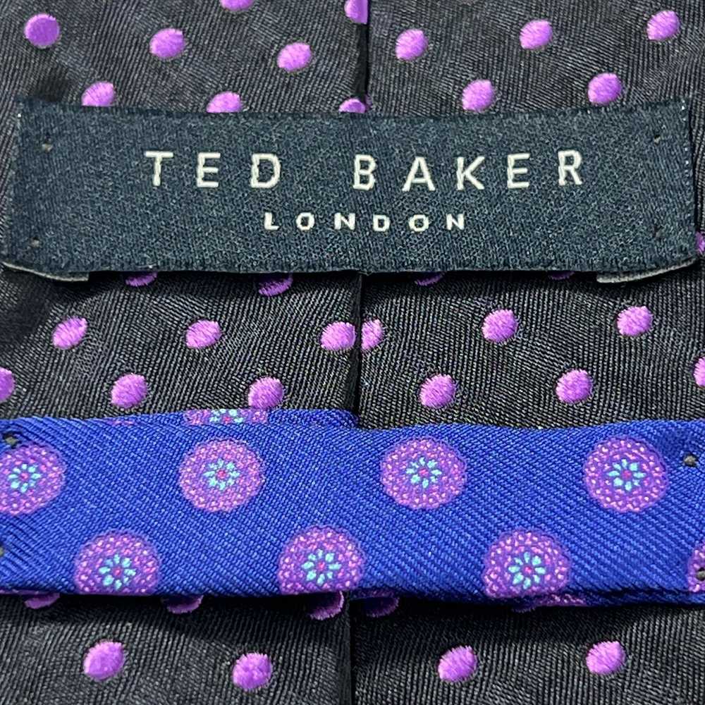 Ted Baker Ted Baker London Men's Tie Blue Purple … - image 3