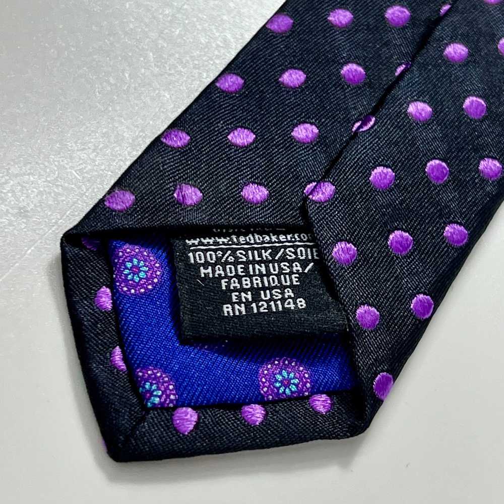 Ted Baker Ted Baker London Men's Tie Blue Purple … - image 7