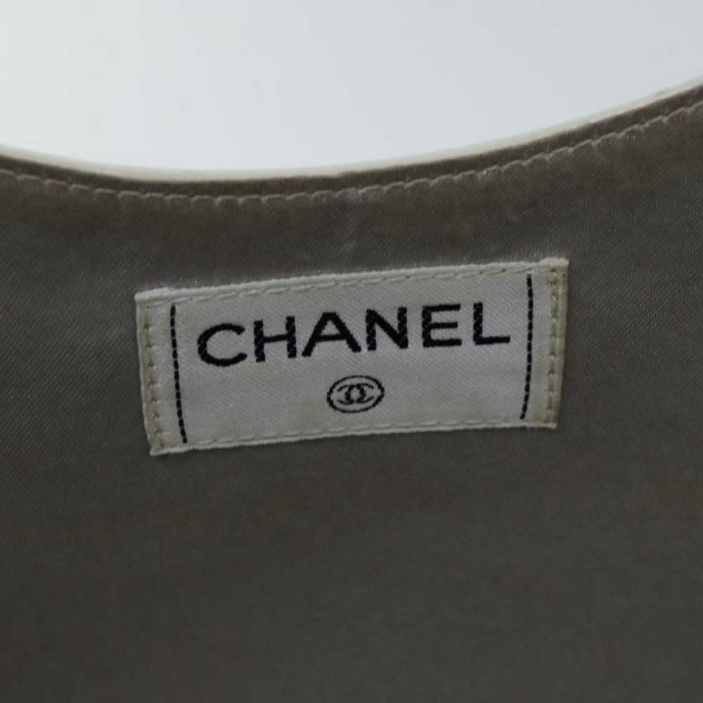 Chanel White Leather Tote - image 9