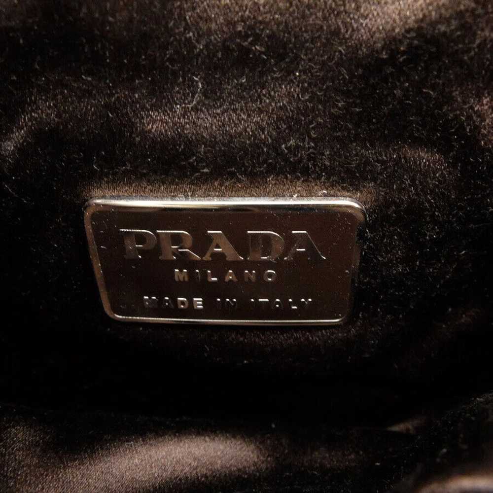 Prada PRADA Triangle Logo Handbag Khaki - image 5