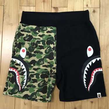 Bape side shark camo s s Tee - Gem