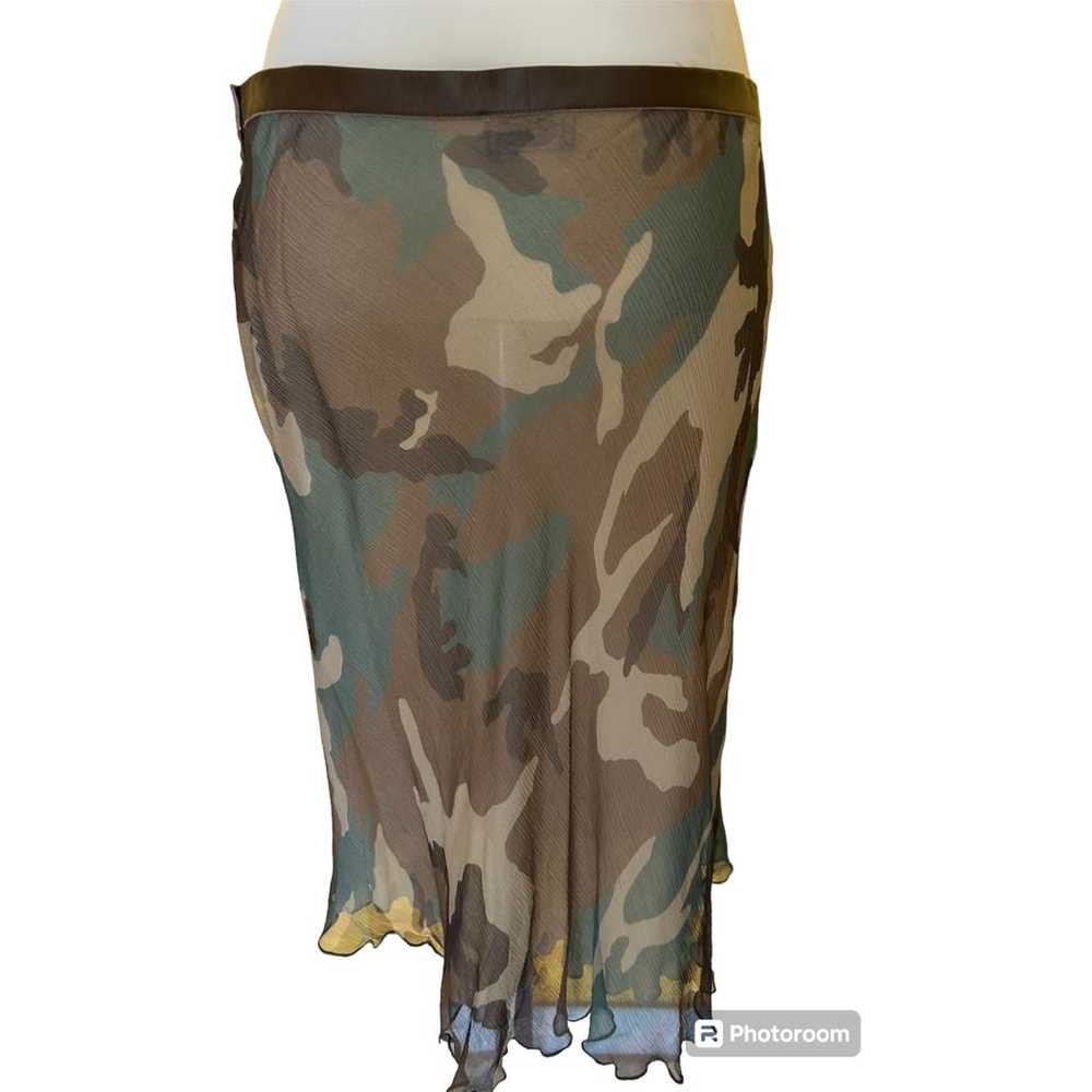 Alberto Biani Silk mid-length skirt - image 3