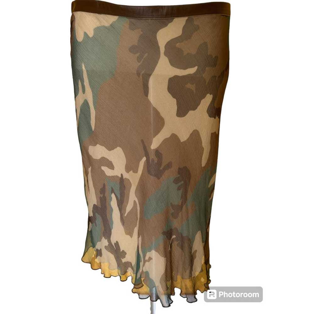 Alberto Biani Silk mid-length skirt - image 5