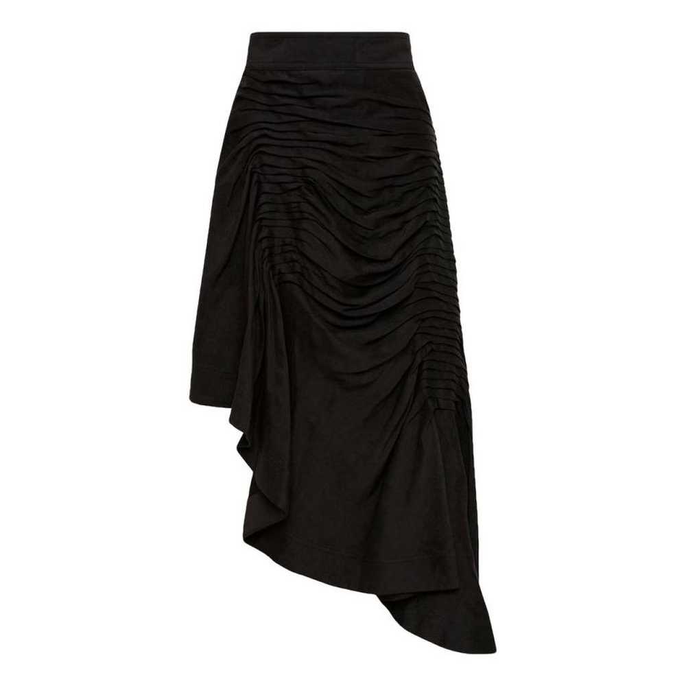 Aje Linen mid-length skirt - image 1