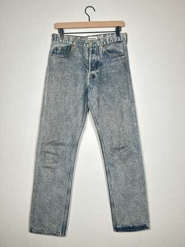 Balenciaga SS2019 Light wash Faded Jeans