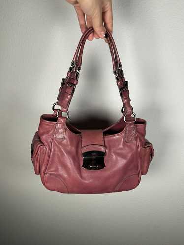 Prada Minimal Leather Cargo Shoulder Bag