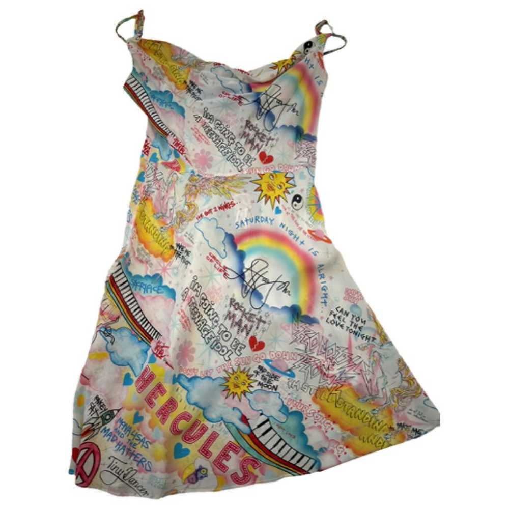 Réalisation Elton John silk mini dress - image 1