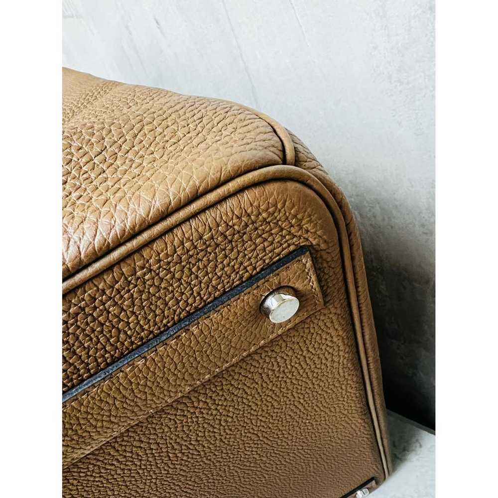 Hermès Haut à Courroies leather weekend bag - image 4