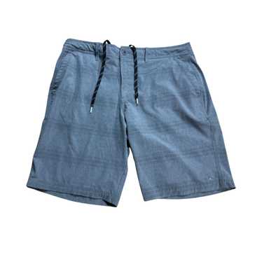 Vintage Oneill Shorts Men’s Hybrid Plaid Gray Fla… - image 1