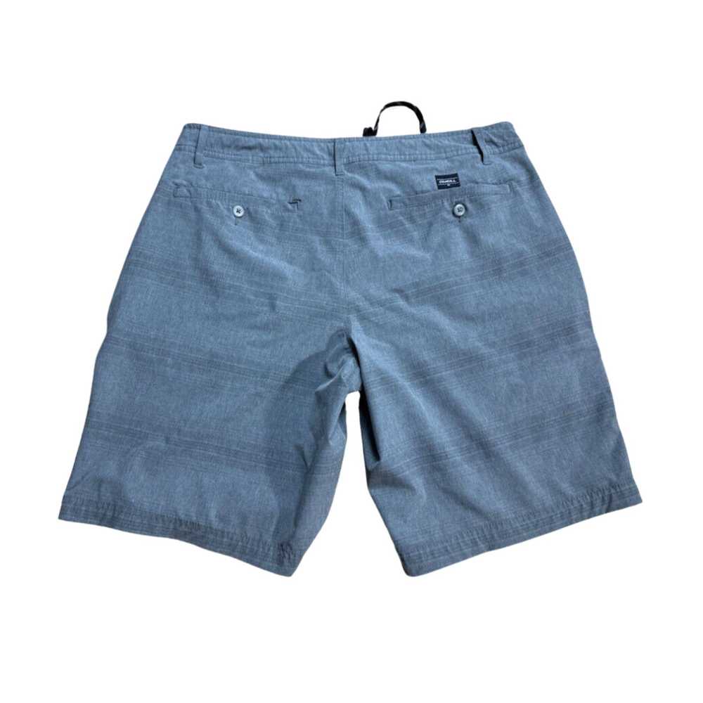 Vintage Oneill Shorts Men’s Hybrid Plaid Gray Fla… - image 3