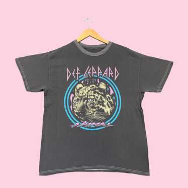Def Leppard × Rock T Shirt × Streetwear Def Leppar