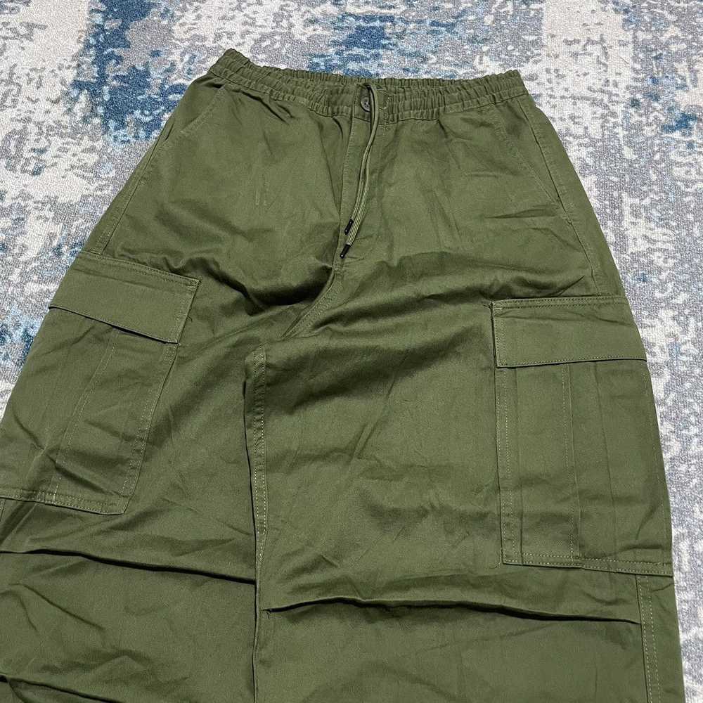 GU × Streetwear GU cargo balloons pants - image 3