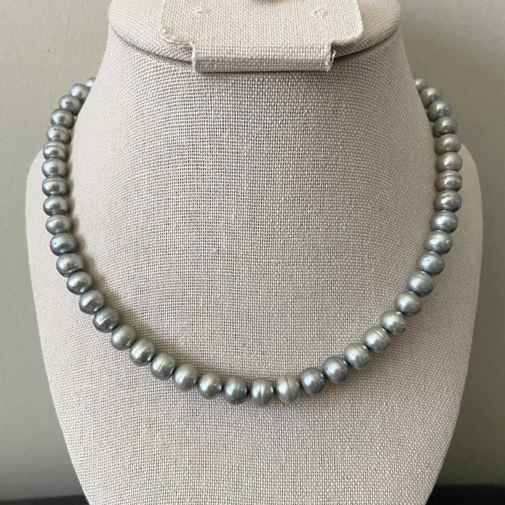 Non Signé / Unsigned Pearl necklace - image 4