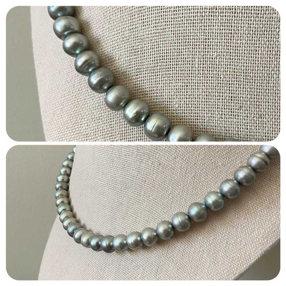 Non Signé / Unsigned Pearl necklace - image 9