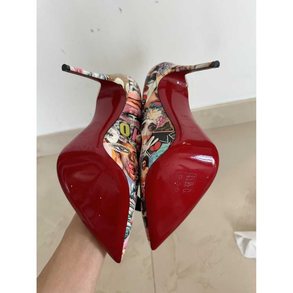 Christian Louboutin Hot Chick vinyl heels - image 6