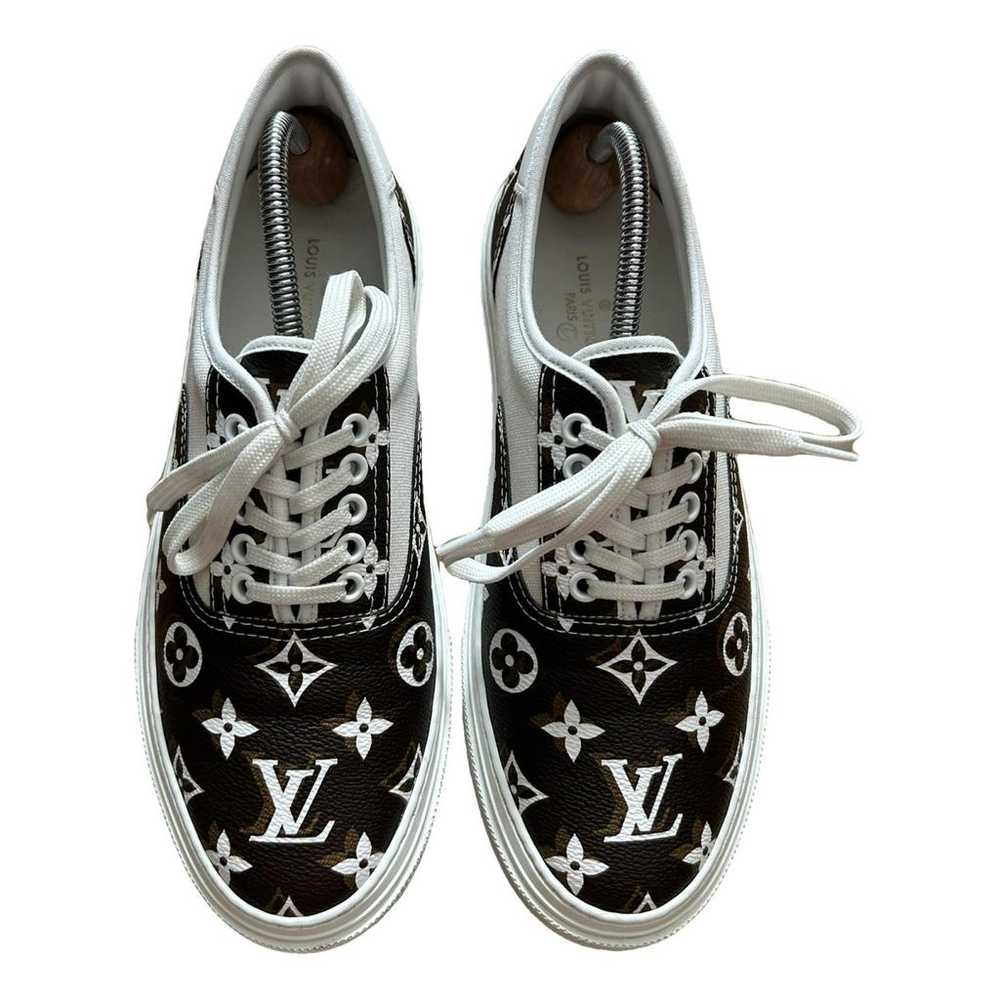 Louis Vuitton Trocadero cloth low trainers - image 1