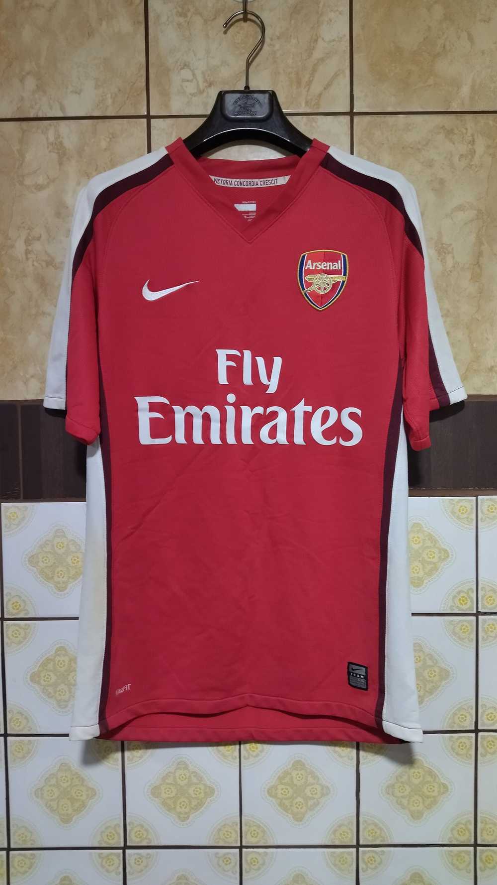 Nike × Soccer Jersey × Vintage Nike Arsenal 2008/… - image 1