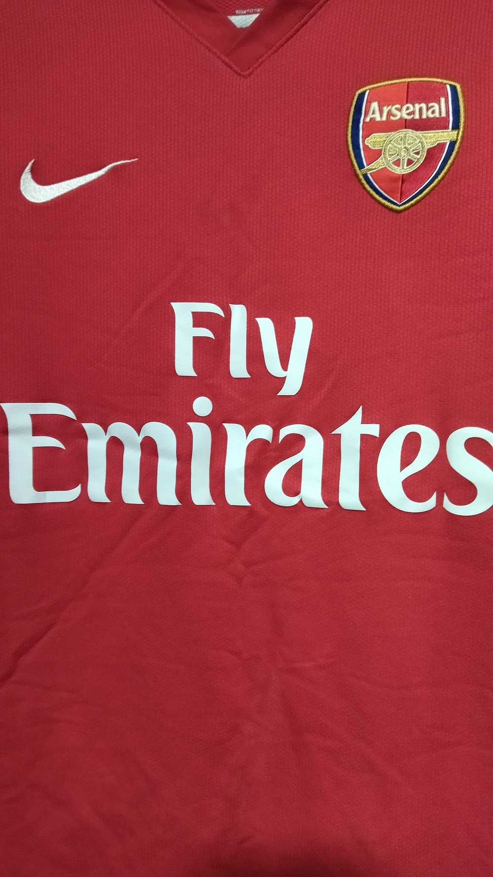 Nike × Soccer Jersey × Vintage Nike Arsenal 2008/… - image 2