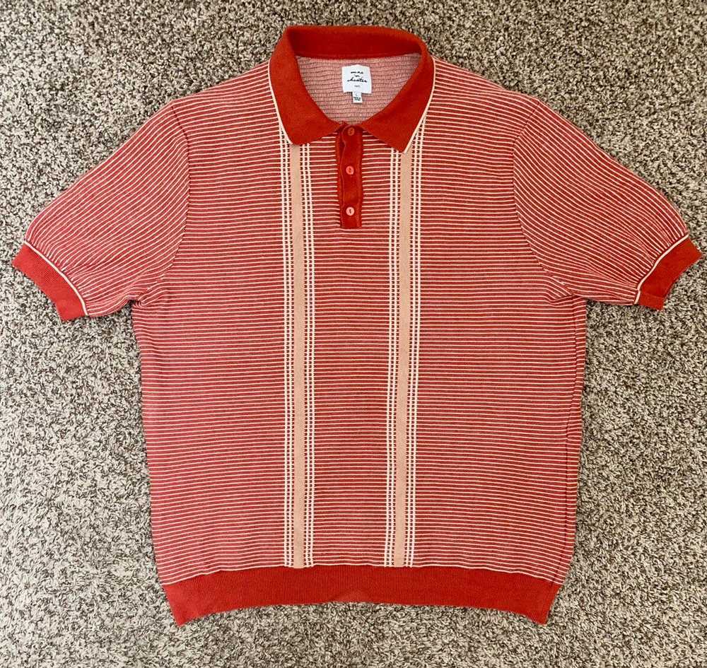 Vintage Max ‘n Chester Retro MOD Knit Sweater Polo - image 2